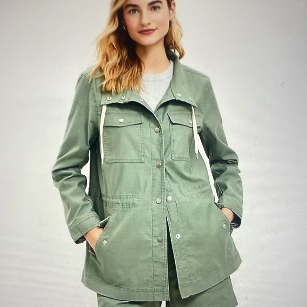 Loft Cargo Twill Drawstring Utility Cargo